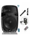 Pyle PPHP1541WMU - Altavoz Portatil con Bateria y Microfonia 1200w