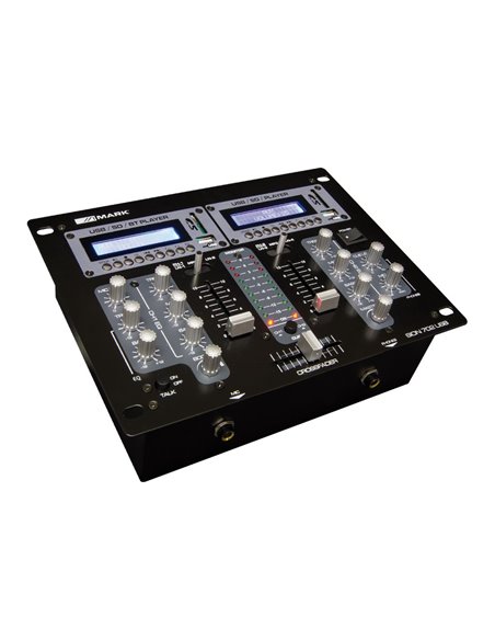 MARK SION 702 USB Mezclador DJ con 2 reproductores. 2 canales.