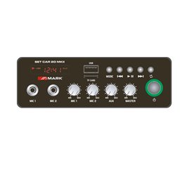 MARK SET CAR 20 MKII Sistema de megafonía 2