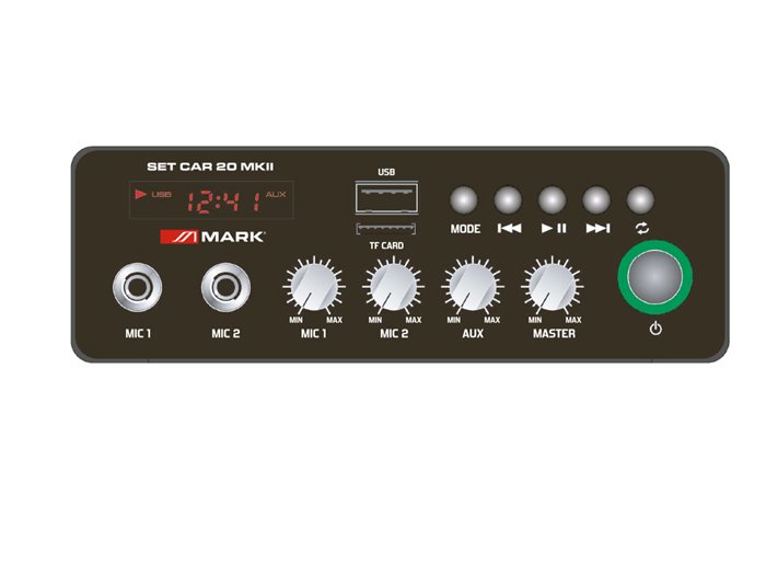 MARK SET CAR 20 MKII Sistema de megafonía