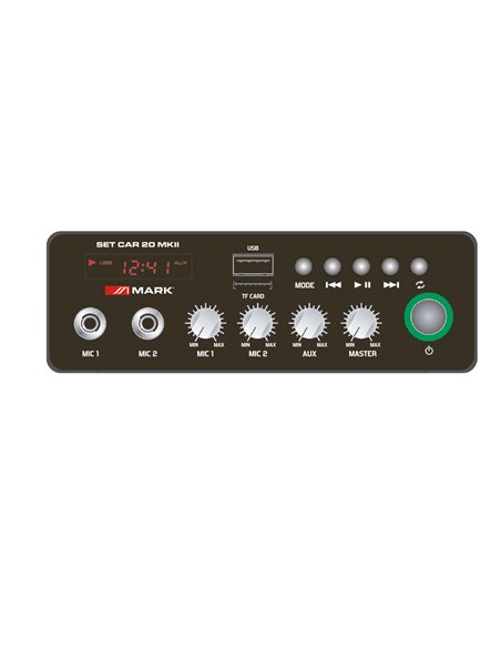 MARK SET CAR 20 MKII Sistema de megafonía
