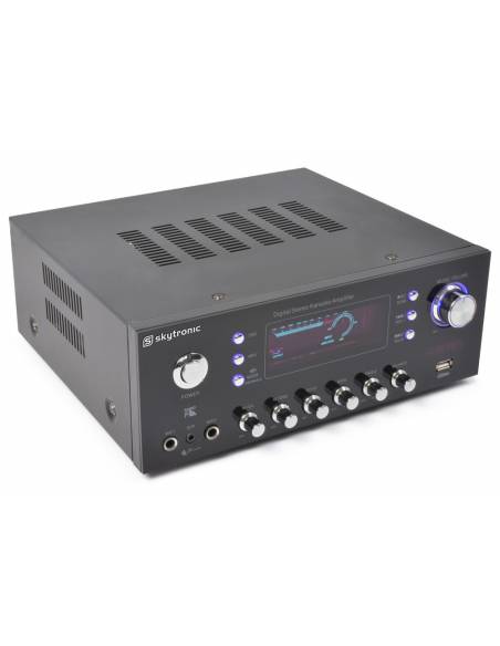 Skytronic  AV-120FM - Amplificador Hifi Karaoke 103206 - 1