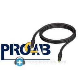 Adam Hall Cable Minijack 3,5 mm estéreo a Minijack 3,5 mm estéreo 3 m - KCREF612300 - 1 2