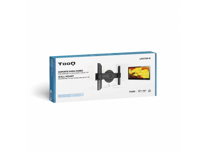 TOOQ SOPORTE MONITOR/TV 37-70 ROTACIÓN 360° NEGRO LP3770F-R - 7
