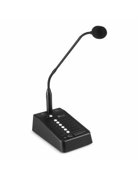 Power Dynamics PMPM10 Microfono de avisos 6 Zonas