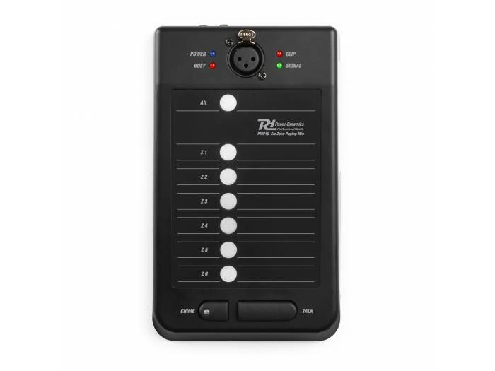Power Dynamics PMPM10 Microfono de avisos 6 Zonas - 3
