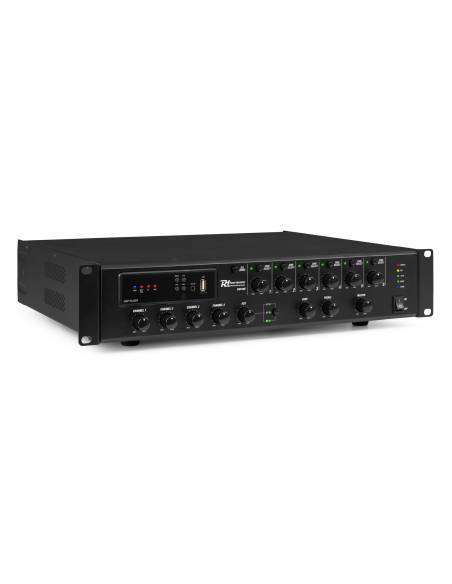 Power Dynamics PMP360 Amplificador mezclador para instalación 360W 6 zonas  954014