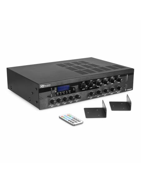 Power Dynamics PDW360MP3 Mezclador amplificado PA 360W/100V 6 zonas  952086 - 9
