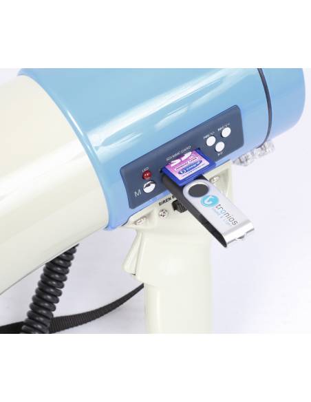 Vonyx MEG065 Megafono 65W USB SD Bateria Grabacion Sirena Microfono  952018 - 8