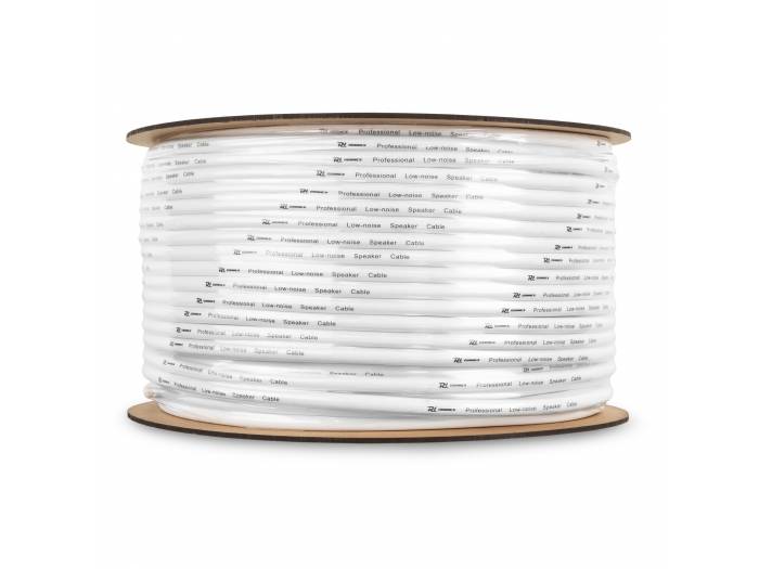 PD-Connex RX12W Cable altavoz linea de 100V. 2 x 1.5mm. 15A. Blanco. 100m  801819 - 8