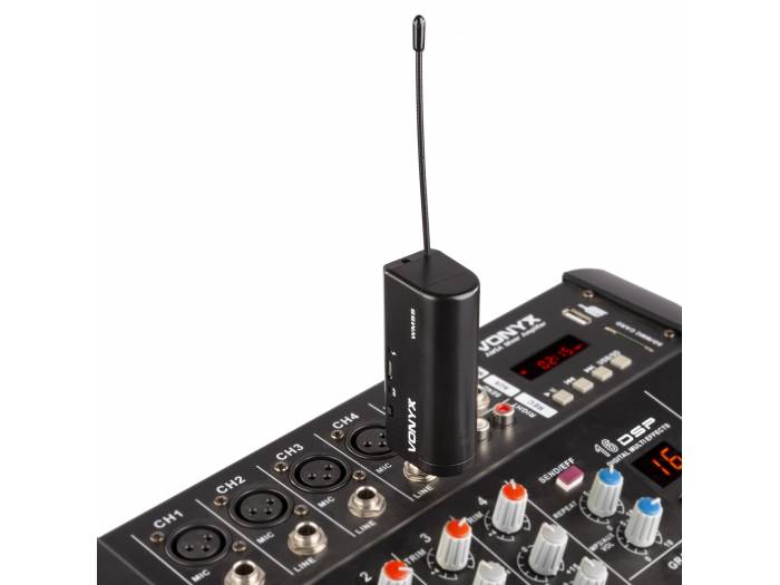 Vonyx WM552 Micrófono inalámbrico UHF dual Plug-and-Play  179211 - 13