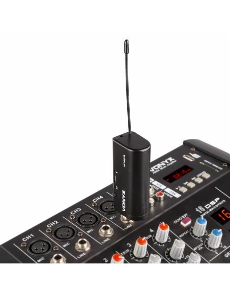 Vonyx WM552 Micrófono inalámbrico UHF dual Plug-and-Play  179211 - 13