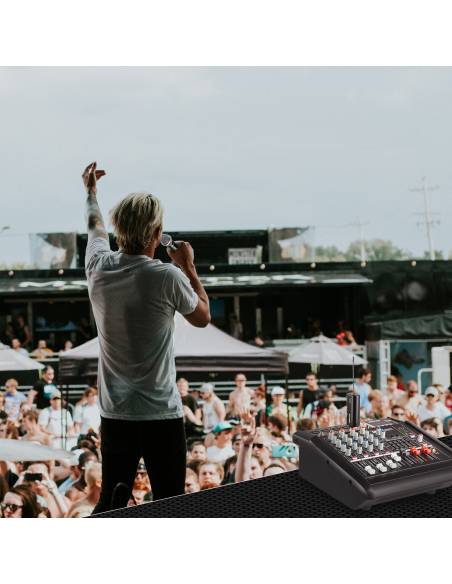 Vonyx WM552 Micrófono inalámbrico UHF dual Plug-and-Play  179211 - 14