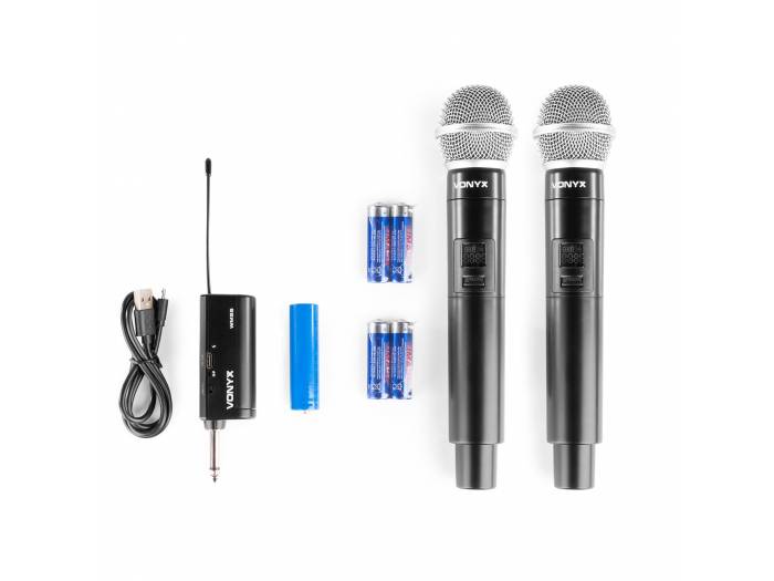 Vonyx WM552 Micrófono inalámbrico UHF dual Plug-and-Play  179211 - 23