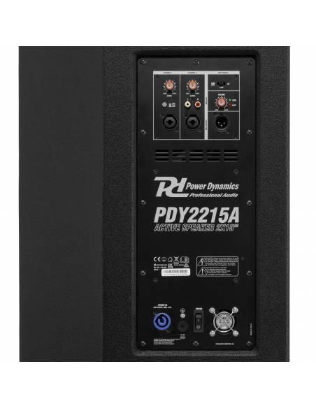 Power Dynamics PDY2215A Altavoz Activo 2x 15” 1600W  178646 - 14