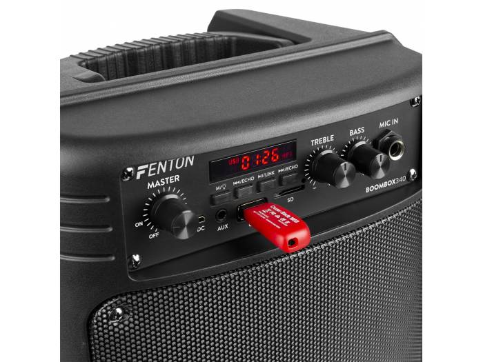 Fenton BoomBox340 Altavoz Party con LED  178393 - 16