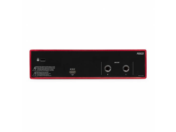 Power Dynamics PDX22 USB Audio Interface Combi  172769 - 6