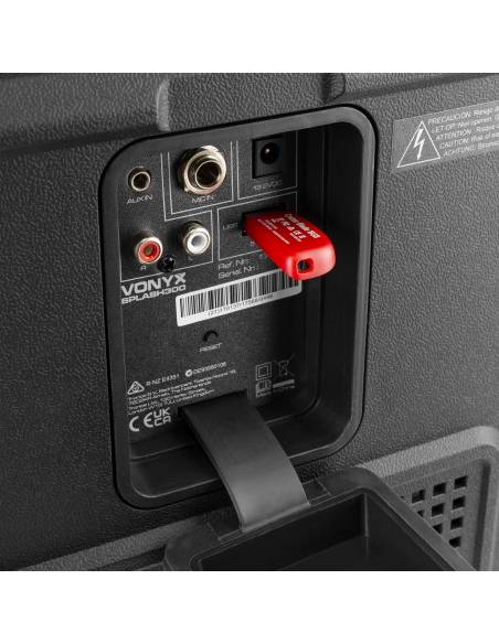 Vonyx SPLASH300 Sistema portátil de sonido resistente a la intemperie  170137 - 14