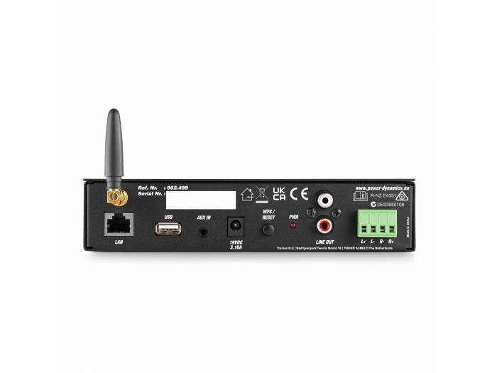 Power Dynamics WT240A Amplificador estéreo Wifi  952499 - 7
