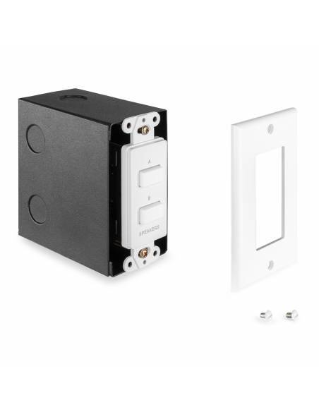Power Dynamics PDWS2 Selector altavoces por pulsador A/B  952563 - 3