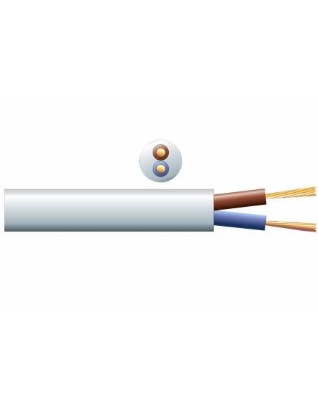 PD-Connex RX10W Cable altavoz linea de 100V. 2 x 1.5mm. 15A. Blanco. 50m  801817 - 2