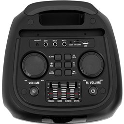 IBIS 2x 8'' 600W HI-POWER SPEAKER WITH LIGHT AND TROLLEY VENUS600 2