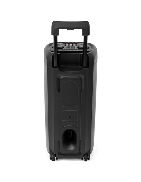 IBIS 2x 8'' 600W HI-POWER SPEAKER WITH LIGHT AND TROLLEY VENUS600