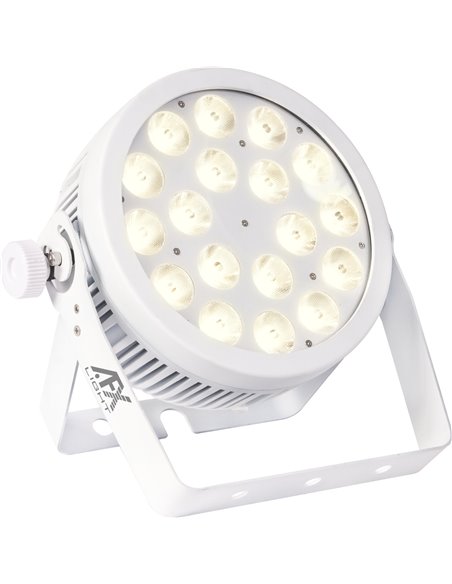 AFX AFX - PRO LED PROJECTOR WHITE ALUMINIUM HOUSING 18 x 6W 2-IN-1 (WW-CW) PROPAR18-WH