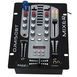 IBIS 5-CH DJ MIXER WITH DIGITAL USB + BLUETOOTH DJM150USB-BT 2