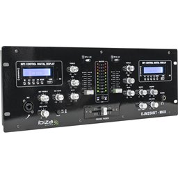 IBIS 19'' 5-CH MIXER WITH DIGITAL DISPLAY & DOUBLE USB/BLUETOOTH DJM250BT-MKII