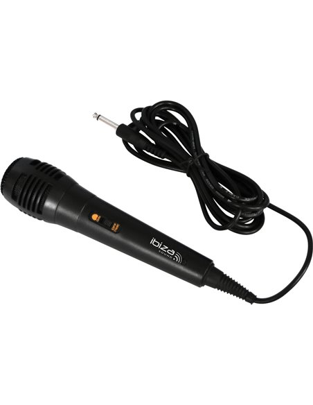 IBIS 15'' ACT+PASS SPK SET +2xSTANDS +1xW. MIC +1x5m J.6,35CABLE w/LED LIGHT, USB, BT, PKG15A-SET