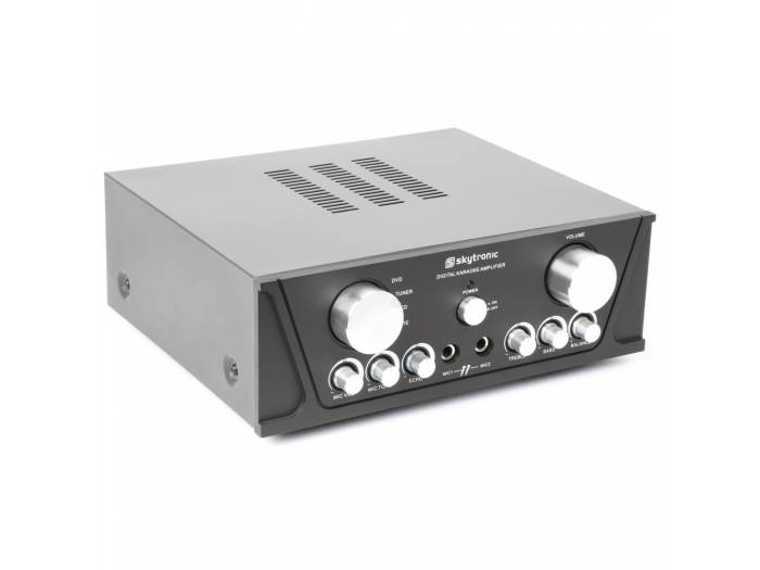 Skytronic AV410B Amplificador de karaoke universal stereo Negro - 2