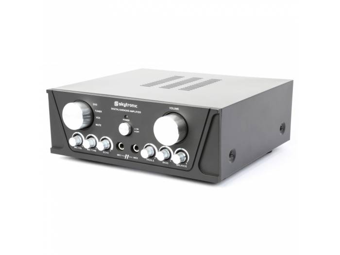 Skytronic AV410B Amplificador de karaoke universal stereo Negro - 3