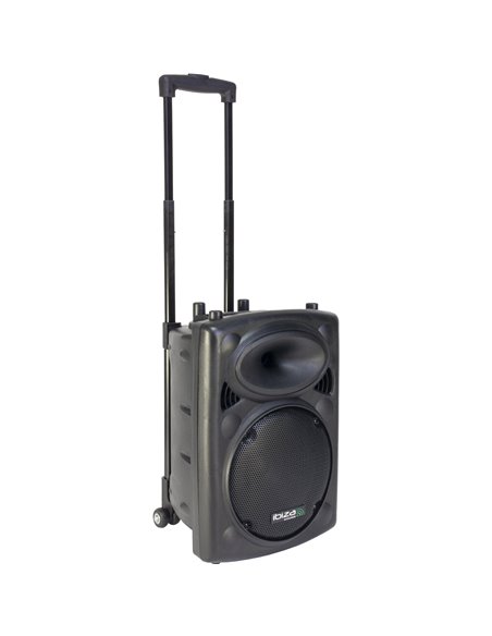 IBIS 10'' PORTABLE KARAOKE SET +VHF MIC/WIRED MIC/USB-SD REC/VOX, BLUETOOTH PORT10VHF- PORT10VHF-BT