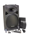 IBIS 15'' PORTABLE PA SYSTEM W/ 2 VHF MIC /USB-SD BLUETOOTH /VOX CONTROL PORT15VHF-BT PORT15VHF-BT