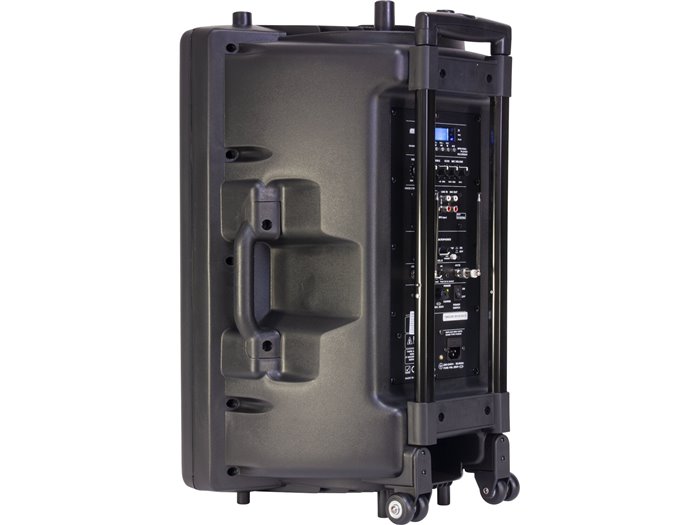 IBIS 15'' PORTABLE PA SYSTEM W/ 2 VHF MIC /USB-SD BLUETOOTH /VOX CONTROL PORT15VHF-BT PORT15VHF-BT