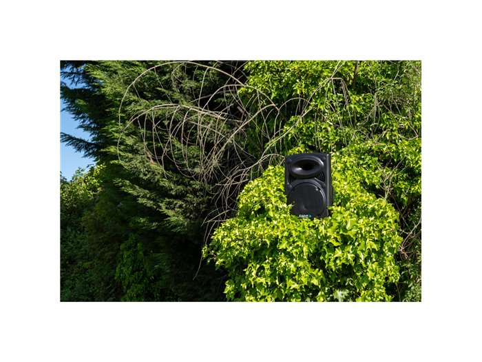 IBIS 12'' PORTABLE PA SYSTEM W/ 2 UHF MIC /USB-SD /VOX, BLUETOOTH PORT12UHF PORT12UHF-BT