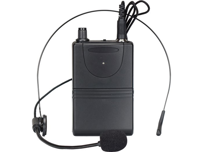 IBIS 15'' PORTABLE PA SYSTEM W/ 2 UHF MIC /USB-SD BLUETOOTH /VOX CONTROL PORT15UHF PORT15UHF-BT