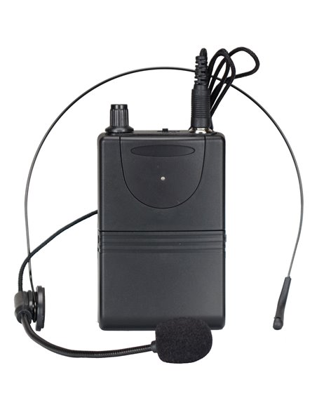 IBIS 15'' PORTABLE PA SYSTEM W/ 2 UHF MIC /USB-SD BLUETOOTH /VOX CONTROL PORT15UHF PORT15UHF-BT