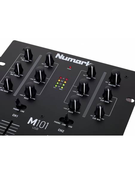 Numark M101 Black - Mesa de Mezclas 2  canales - 4