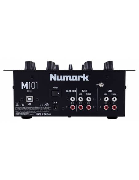 Numark M101 Black - Mesa de Mezclas 2  canales - 5