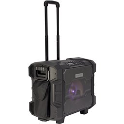 IBIS AUTONOMNE TROLLEY SPEAKER 2.1 KARAOKE SET + VHF MIC/USB PLAY-NFC/BT/AUX IN/FM/MIC/GUITAR/RCA WPORT10-300 2