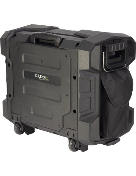 IBIS AUTONOMNE TROLLEY SPEAKER 2.1 KARAOKE SET + VHF MIC/USB PLAY-NFC/BT/AUX IN/FM/MIC/GUITAR/RCA WPORT10-300