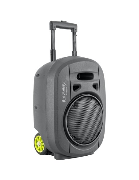 IBIS 8'' PORTABLE PA SYSTEM/2 VHF MIC/USB-MP3/VOX, BLUETOOTH PORT8VHF-MKII-TWS