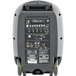 IBIS 8'' PORTABLE PA SYSTEM/2 VHF MIC/USB-MP3/VOX, BLUETOOTH PORT8VHF-MKII-TWS 2