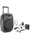 IBIS 12'' PORTABLE PA SYSTEM/2 VHF MIC/USB-MP3/VOX, BLUETOOTH PORT12VHF-MKII-TWS