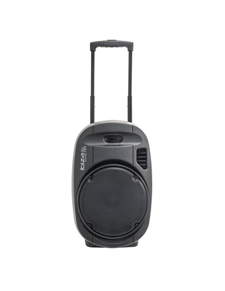 IBIS 12'' PORTABLE PA SYSTEM/2 VHF MIC/USB-MP3/VOX, BLUETOOTH PORT12VHF-MKII-TWS