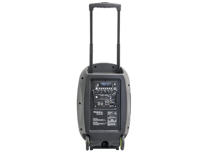 IBIS 12'' PORTABLE PA SYSTEM/2 VHF MIC/USB-MP3/VOX, BLUETOOTH PORT12VHF-MKII-TWS