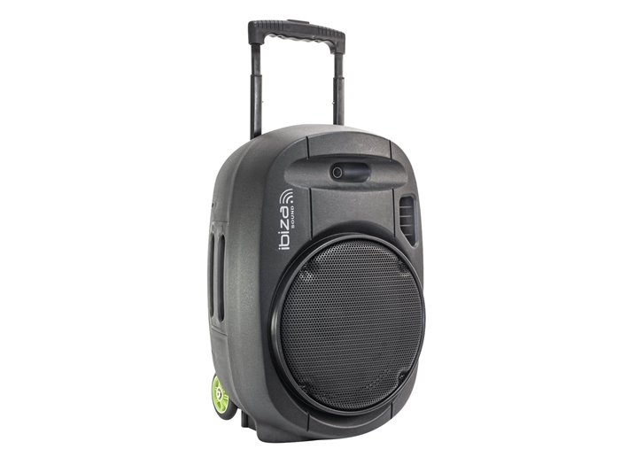 IBIS 15’’ PORTABLE PA SYSTEM/2 VHF MIC/USB-MP3/VOX, BLUETOOTH, TWD PORT15VHF-MKII-TWS