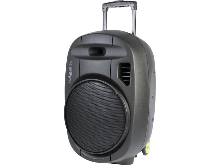IBIS 15’’ PORTABLE PA SYSTEM/2 VHF MIC/USB-MP3/VOX, BLUETOOTH, TWD PORT15VHF-MKII-TWS